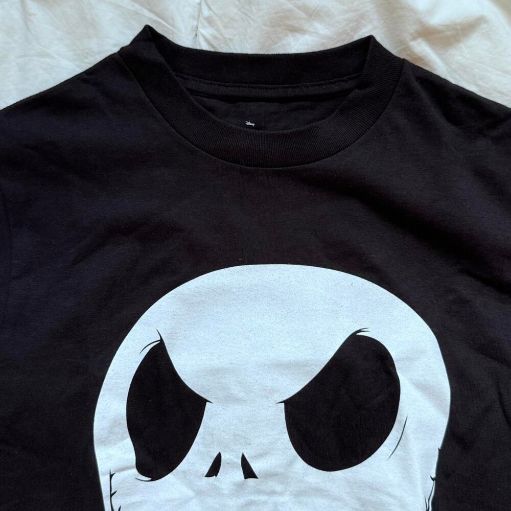 Nightmare before christmas black graphic tee sz s mall goth emo hot topic y2k - Picture 5 of 6